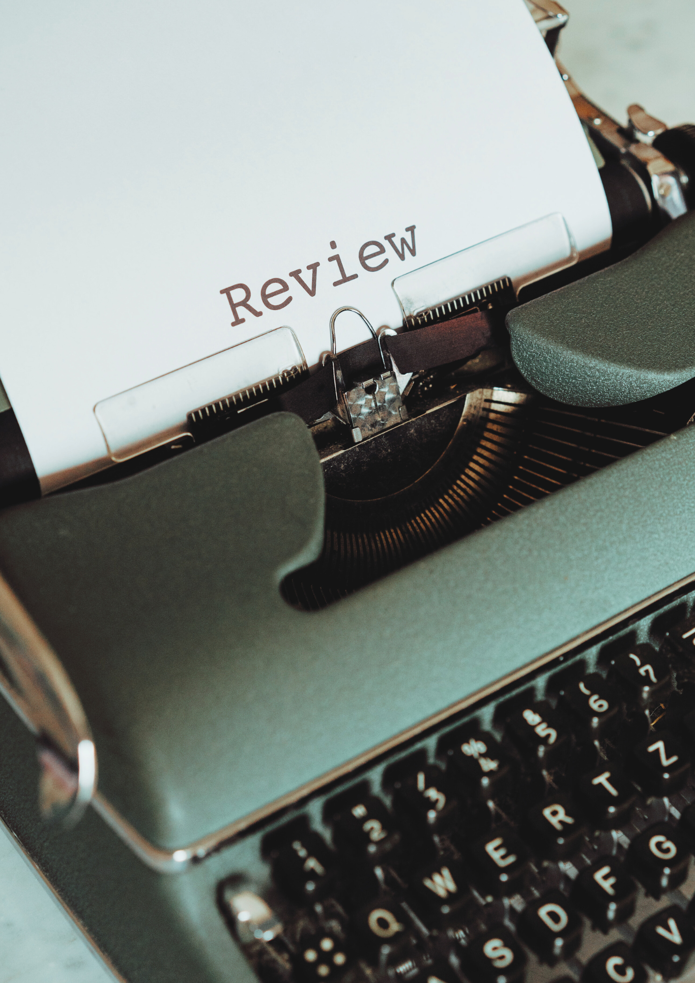 Typewriter writing review